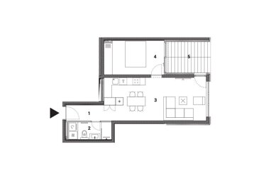 Wohnung zum Kauf 237.600 € 2 Zimmer 53 m² 1. Geschoss Stara Tresnjevka