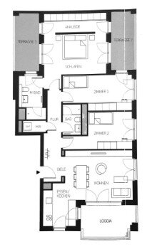 Wohnung zur Miete 1.300 € 4 Zimmer 113 m²<br/>Wohnfläche ab sofort<br/>Verfügbarkeit Gertraud-Kaltenecker-Str. Margaretenau - Dörnbergpark Regensburg 93049