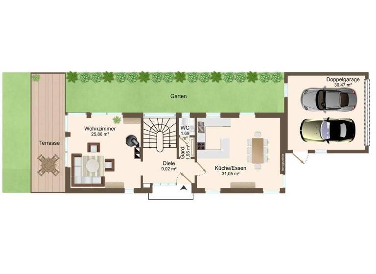 Einfamilienhaus zum Kauf 2.700.000 € 9 Zimmer 355 m² 1.133 m² Grundstück Grünwald 82031