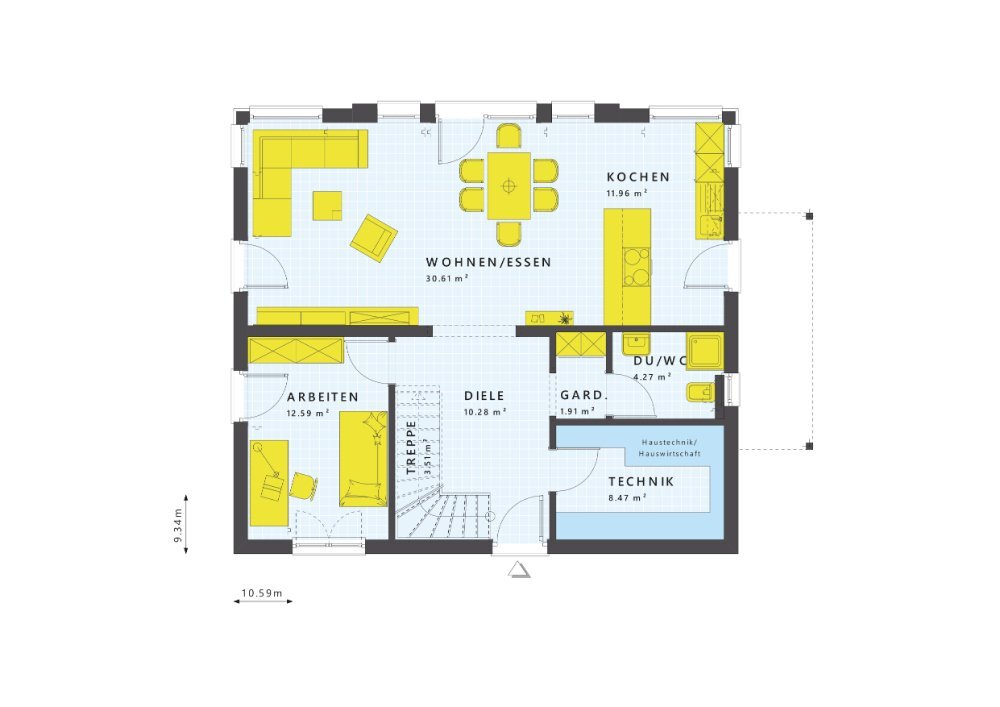 Einfamilienhaus zum Kauf 614.116 € 5 Zimmer 130 m²<br/>Wohnfläche 440 m²<br/>Grundstück Silz 76857