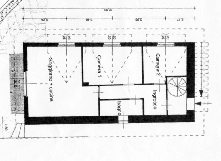 Wohnung zum Kauf 225.000 € 3 Zimmer 80 m² 1. Geschoss frei ab sofort Via Giacoppi Arizzano