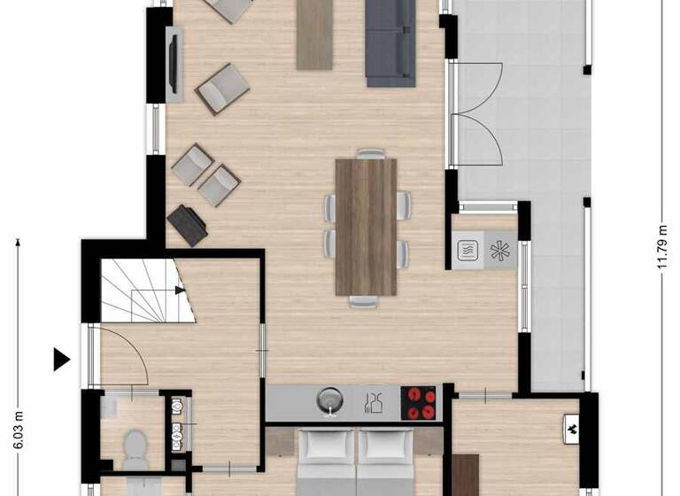 Einfamilienhaus zum Kauf provisionsfrei 397.500 € 5 Zimmer 104 m² 593 m² Grundstück Groeneweg 1 Bruinisse 4311NG