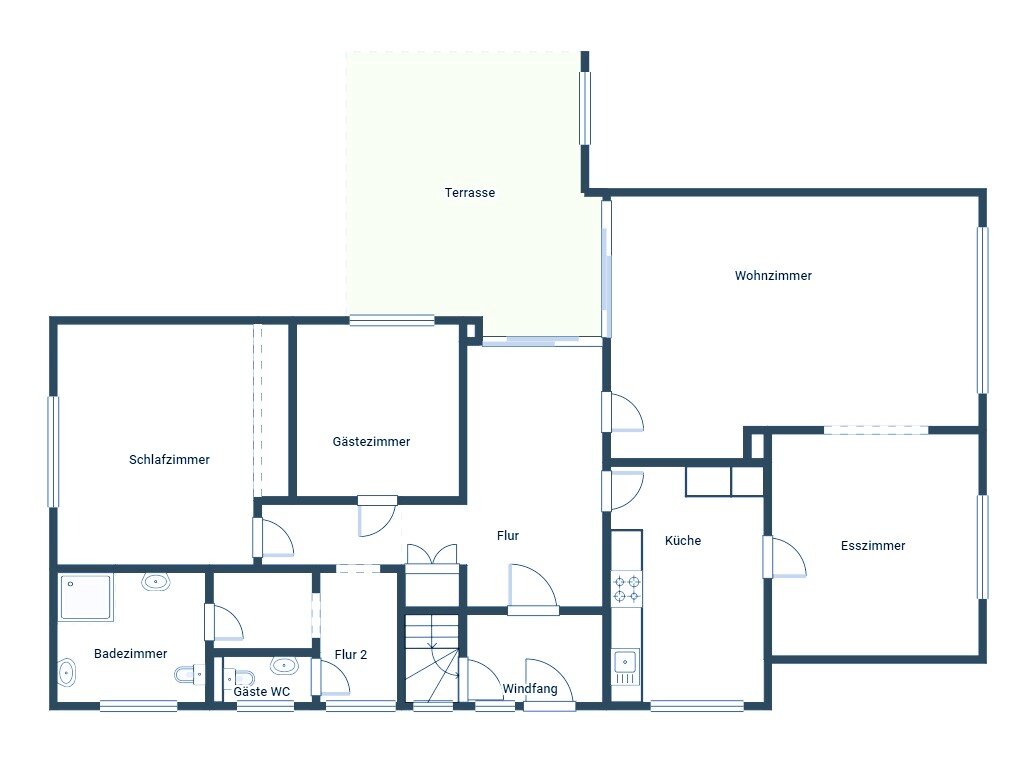 Bungalow zum Kauf 279.500 € 3 Zimmer 135 m²<br/>Wohnfläche 684 m²<br/>Grundstück Brake Brake 26919