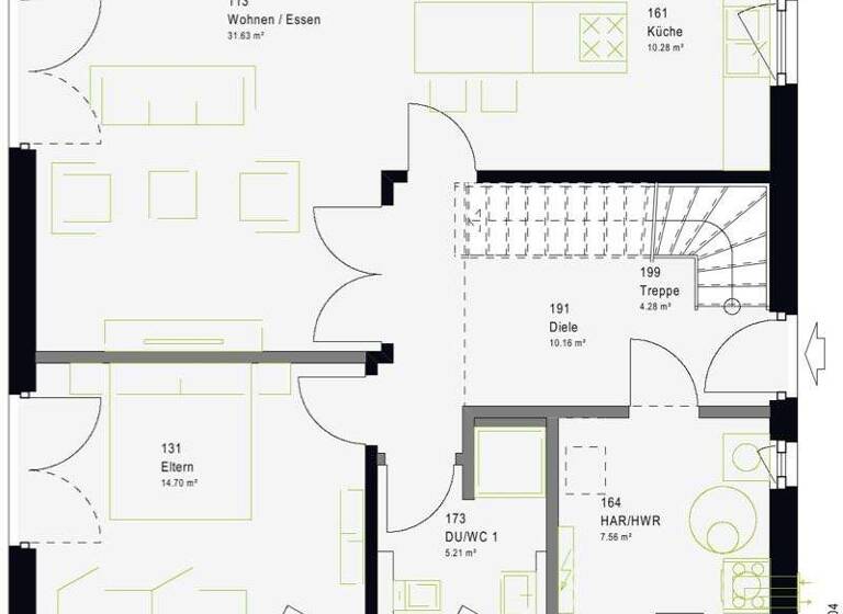 Einfamilienhaus zum Kauf provisionsfrei 357.758 € 5 Zimmer 146 m²<br/>Wohnfläche 672 m²<br/>Grundstück Waldfischbach-Burgalben 67714