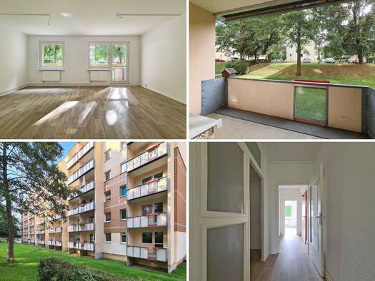 Wohnung zur Miete 306 € 2 Zimmer 51 m² 1. Geschoss Am Mühlteich 12 Freiberg 09599
