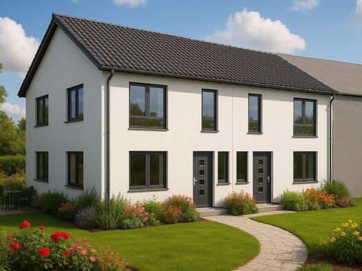 Reihenendhaus zum Kauf - Erstbezug provisionsfrei 326.900 € 5 Zimmer 108 m² 290 m² Grundstück Roßbach Wald 93192