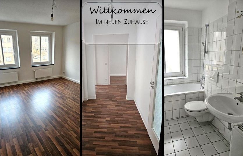 Wohnung zur Miete 380 € 3 Zimmer 65,6 m²<br/>Wohnfläche 1.<br/>Geschoss ab sofort<br/>Verfügbarkeit Lutherstraße 21 Lutherviertel 221 Chemnitz 09126