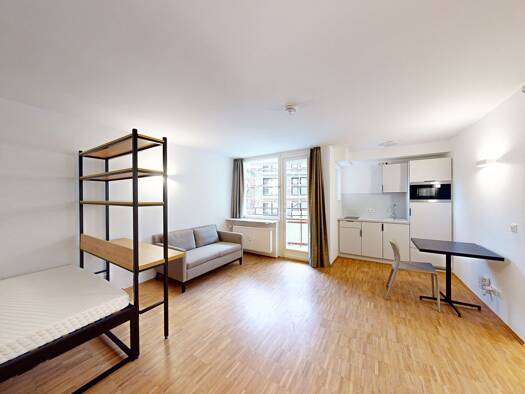 Wohnung zur Miete 640 € 1 Zimmer 32,8 m² 2. Geschoss Paul-Gossen-Straße 119 Erlangen-Süd Erlangen 91052