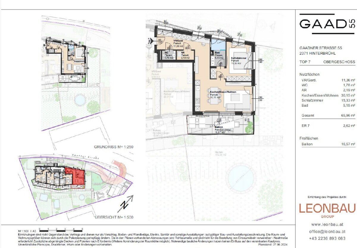 Wohnung zum Kauf 490.000 € 2 Zimmer 66 m²<br/>Wohnfläche Hinterbrühl 2371