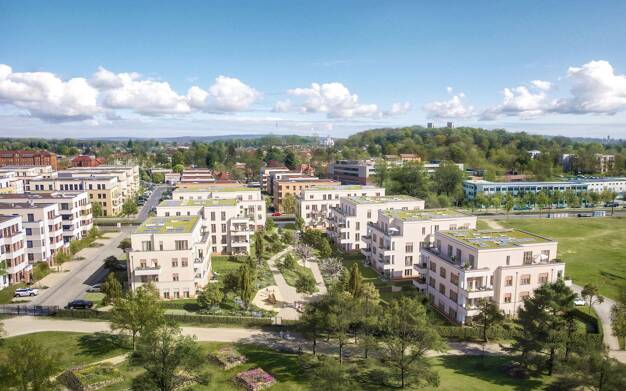 Penthouse zum Kauf - Erstbezug provisionsfrei 999.500 € 4 Zimmer 120,7 m² 3. Geschoss Georg-Hermann-Allee 117 Bornstedter Feld Potsdam 14469