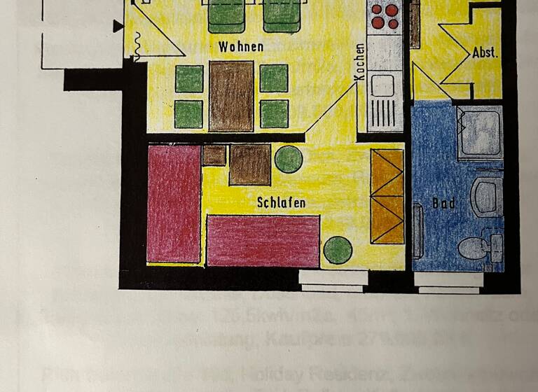 Wohnung zum Kauf 299.000 € 2 Zimmer 45 m²<br/>Wohnfläche 1.<br/>Geschoss Richthofenstraße 16 d Borkum 26757