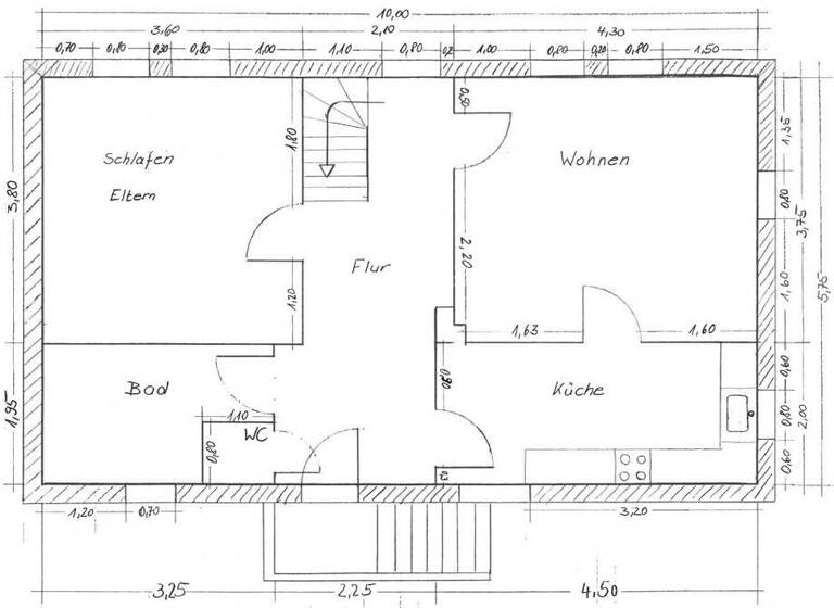 Einfamilienhaus zum Kauf 125.000 € 4 Zimmer 95 m² 125 m² Grundstück Neustadt Breuberg / Neustadt 64747