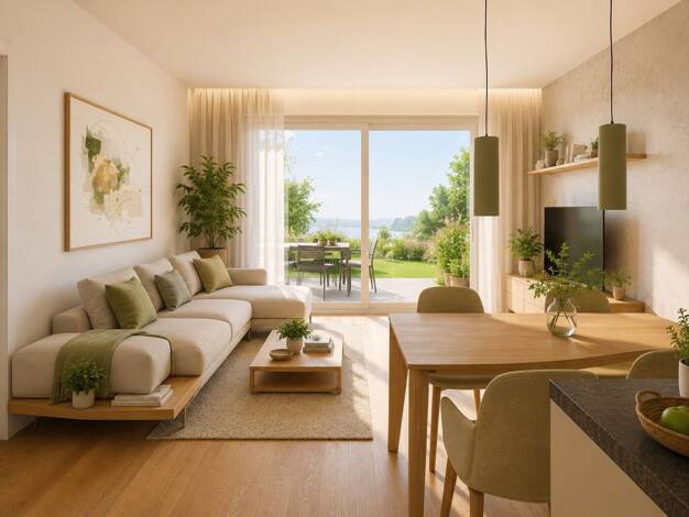Wohnung zum Kauf - Erstbezug 320.000 € 2 Zimmer 62,7 m² EG frei ab 01.12.2027 Lendorf 9811