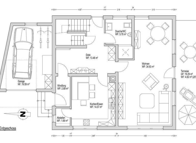 Einfamilienhaus zum Kauf 888.000 € 5,5 Zimmer 180 m² 442 m² Grundstück Leonhardistr. 13 Kaufering 86916