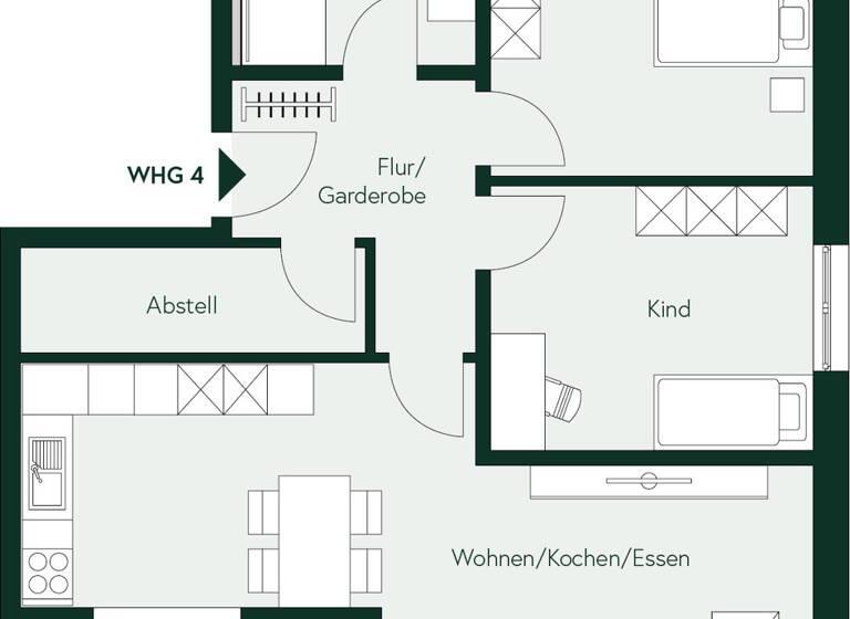 Wohnung zur Miete 1.480 € 3 Zimmer 90 m²<br/>Wohnfläche EG<br/>Geschoss ab sofort<br/>Verfügbarkeit Herrenberg Herrenberg 71083
