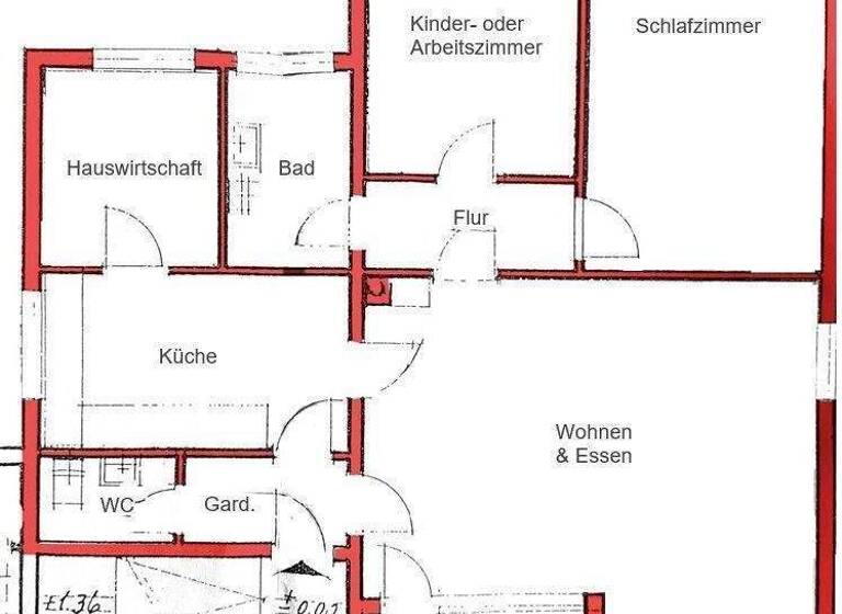 Wohnung zum Kauf 295.000 € 3 Zimmer 97 m² 1. Geschoss frei ab sofort Zeckern Hemhofen 91334