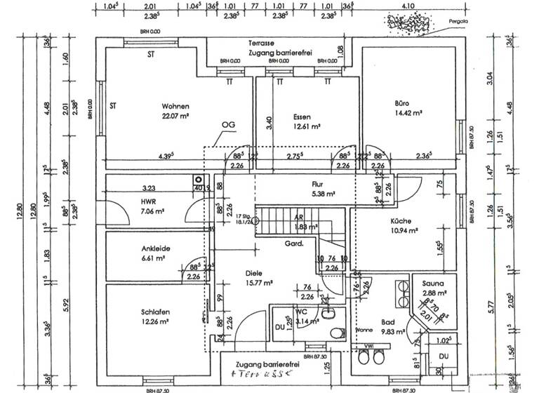 Bungalow zum Kauf 990.000 € 5 Zimmer 141,3 m² 808 m² Grundstück Glienicke/Nordbahn 16548