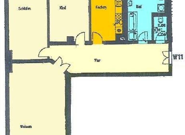 Wohnung zur Miete 1.298 € 3 Zimmer 124,8 m² 2. Geschoss Gottschedstraße 4 Zentrum-West Leipzig 04109