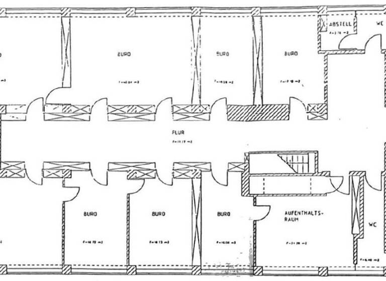 Bürofläche zur Miete 4.900 € 10 Zimmer 350 m² Bürofläche Westenviertel Regensburg 93049