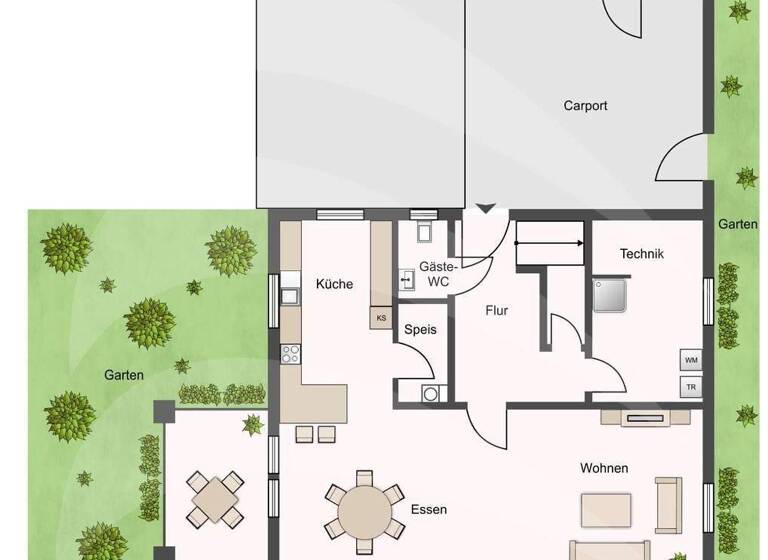 Einfamilienhaus zum Kauf 895.000 € 4 Zimmer 162 m² 482 m² Grundstück Wörth Wörth an der Isar 84109