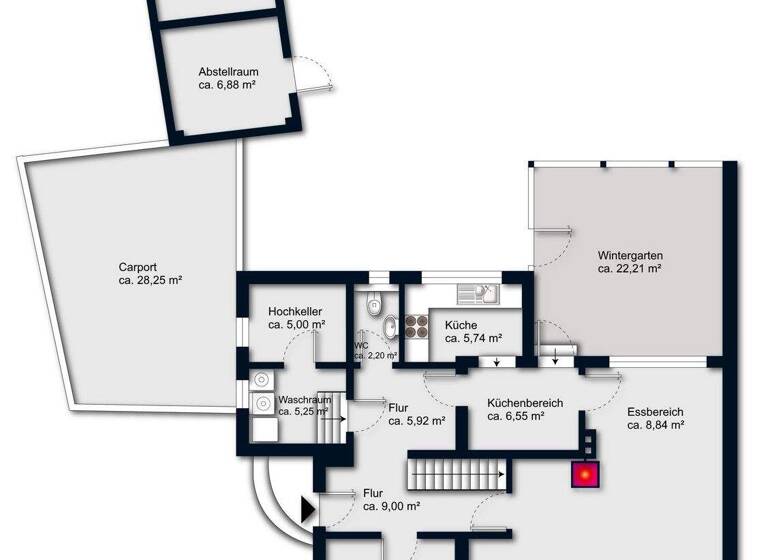 Doppelhaushälfte zum Kauf 285.000 € 7 Zimmer 170 m² 789 m² Grundstück Aumund-Hammersbeck Bremen / Aumund 28755