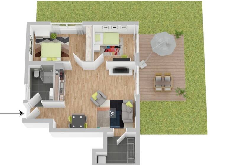 Wohnung zum Kauf 298.000 € 3 Zimmer 77 m²<br/>Wohnfläche Anisweg 4 Reislingen Wolfsburg / Steimker Berg 38446