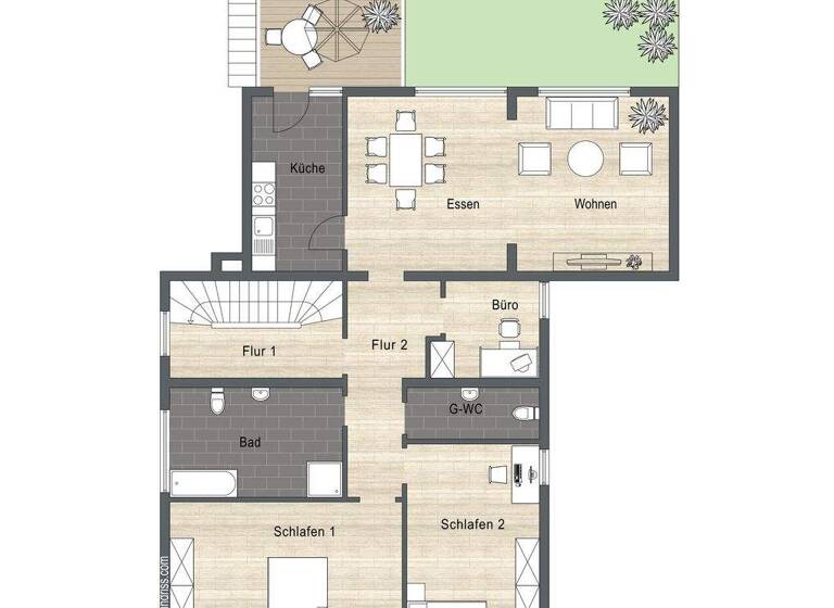 Mehrfamilienhaus zum Kauf 11 Zimmer 322 m² 1.121 m² Grundstück Tarforst Trier 54296
