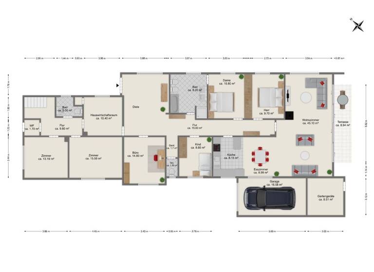 Mehrfamilienhaus zum Kauf 398.000 € 10 Zimmer 210 m² 948 m² Grundstück Stickgras/Annenriede Delmenhorst 27749