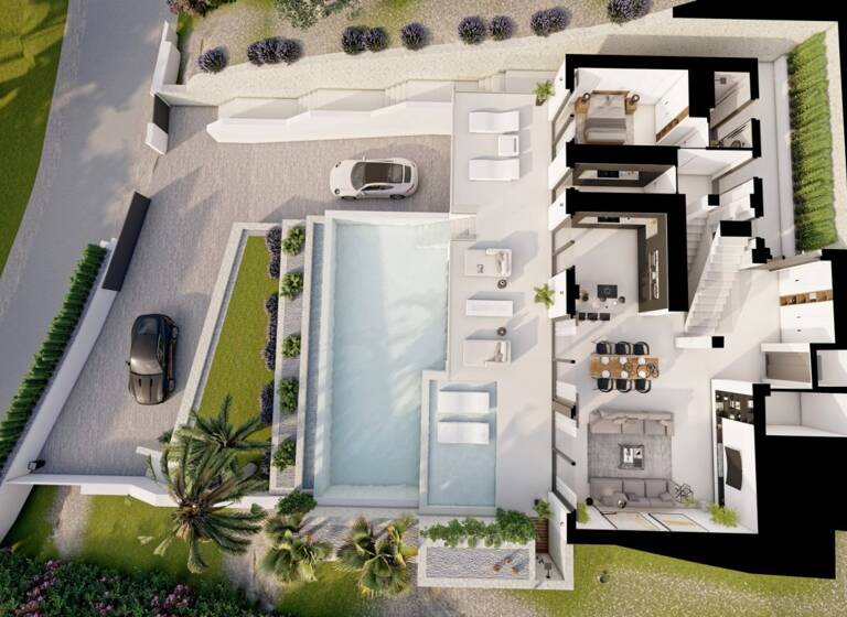 Villa zum Kauf provisionsfrei 1.900.000 € 5 Zimmer 500 m² 1.270 m² Grundstück Altea 03590