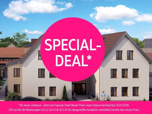 Wohnung zum Kauf - Neubau 265.900 € 2 Zimmer 53,7 m² Obergasse 7 Klein-Auheim Hanau 63456