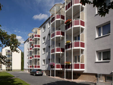 Wohnung zur Miete 375 € 3 Zimmer 60,5 m² 1. Geschoss frei ab 01.10.2025 Schlotheimer Ring 29 Mühlhausen Mühlhausen 99974