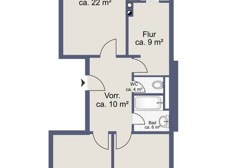 Wohnung zum Kauf 298.000 € 3 Zimmer 83 m² EG Wien,Meidling 1120