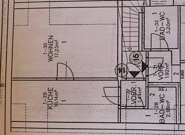 Wohnung zum Kauf 115.000 € 2 Zimmer 32 m² 1. Geschoss Mühlgangweg Jakomini Graz 8010