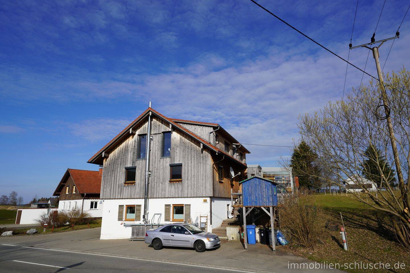 Immobilie in Maierhöfen - Haus im Haus in modernisierten ehemaliger Sennerei mit viel Wohn.- und Nutzflächen in KFW 55 Standard - Bild 0