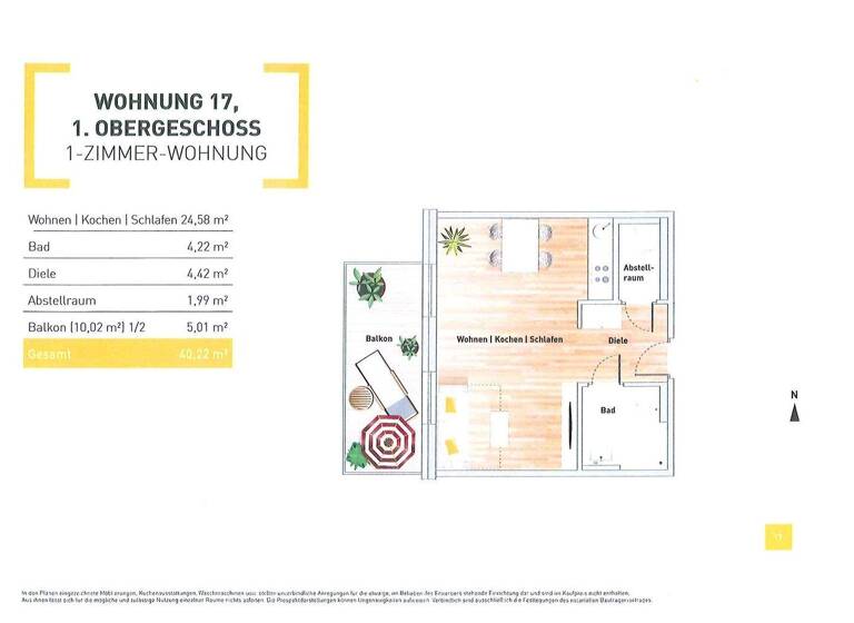 Studio zur Miete 780 € 1 Zimmer 40 m² Geschoss 1/3 frei ab 01.03.2026 Pasing-Obermenzing München 81243