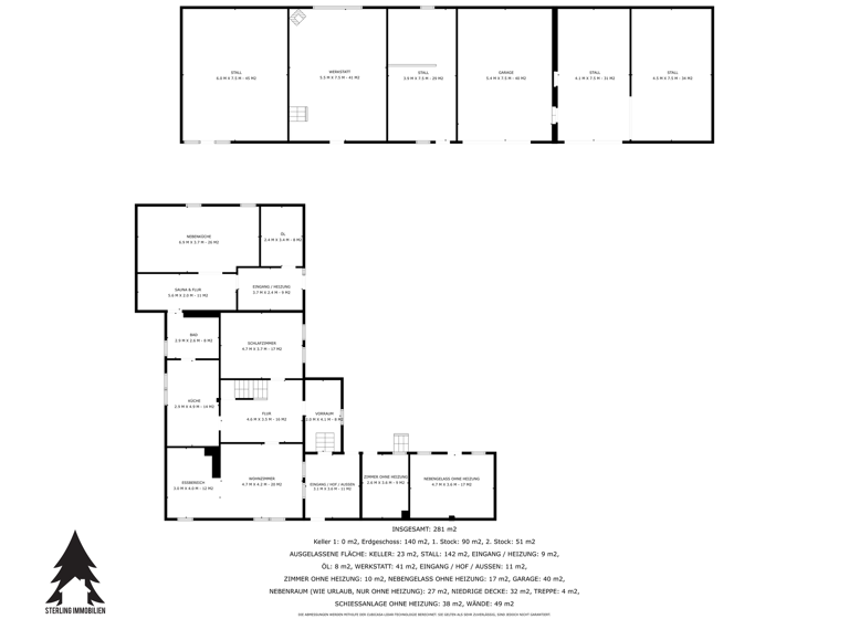 Bauernhaus zum Kauf 249.000 € 7 Zimmer 230 m² 2.270 m² Grundstück Hauptstraße 236 Straßberg 06493