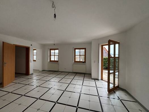 Terrassenwohnung zur Miete 500 € 1 Zimmer 48 m² Geschoss EG/2 frei ab sofort Kunreuth 91358