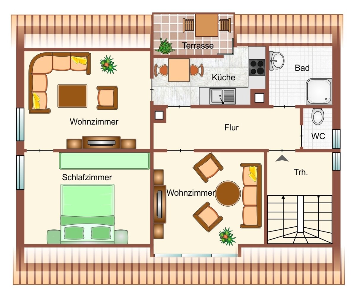 Wohnung zum Kauf 230.000 € 3 Zimmer 68 m²<br/>Wohnfläche 3.<br/>Geschoss Herdweg Böblingen 71032