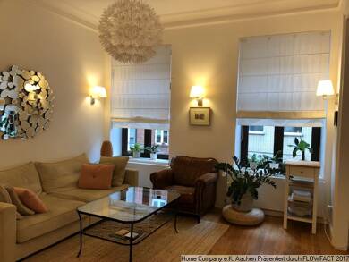 Wohnung zur Miete Wohnen auf Zeit 1.250 € 2 Zimmer 49 m² frei ab 01.08.2025 Aachen Aachen 52064