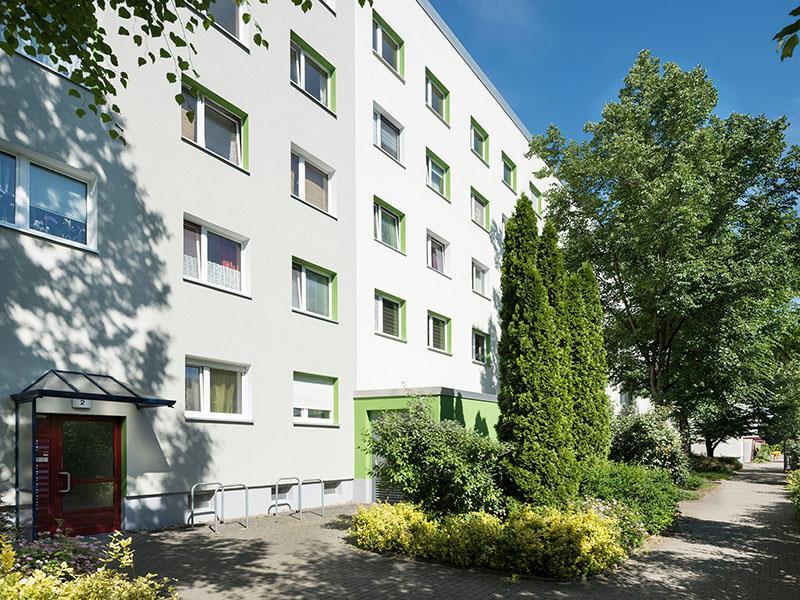 Wohnung zur Miete 382 € 3 Zimmer 59,1 m²<br/>Wohnfläche 3.<br/>Geschoss Akeleistraße 3 Nördliche Neustadt Halle (Saale) 06122