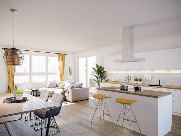 Wohnung zur Miete 890 € 2 Zimmer 80,6 m² Hammerhalde Villingen-Schwenningen 78050