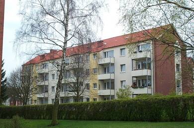 Wohnung zur Miete 433 € 3 Zimmer 57,8 m² 3. Geschoss frei ab 01.07.2025 Ostpreußenring 192 Alt-Kücknitz / Dummersdorf / Roter Hahn Lübeck 23569