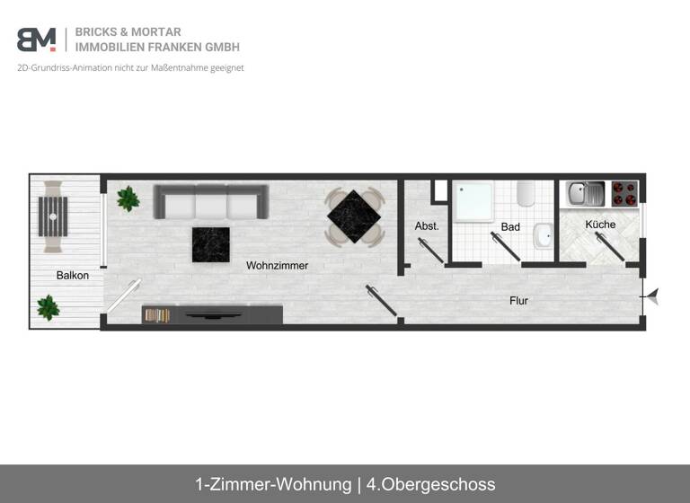 Studio zum Kauf 129.000 € 1 Zimmer 33 m² 4. Geschoss Schweinau Nürnberg 90441