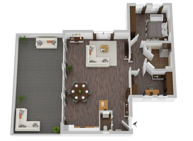 Wohnung zum Kauf 449.000 € 3,5 Zimmer 123,3 m²<br/>Wohnfläche 2.<br/>Geschoss Holsterhausen Dorsten 46284