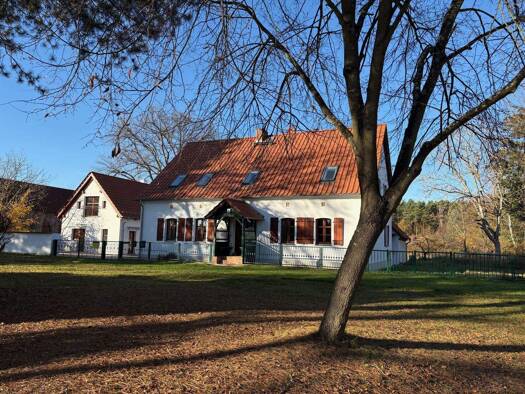 Bauernhaus zum Kauf provisionsfrei 1.600.000 € 14 Zimmer 450 m² 6.340 m² Grundstück Dorfstraße 8 Dahmsdorf Reichenwalde 15526