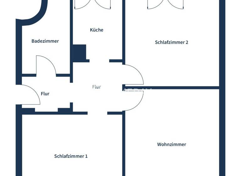 Wohnung zum Kauf 299.000 € 3 Zimmer 80 m² 2. Geschoss Holweide Köln 51067