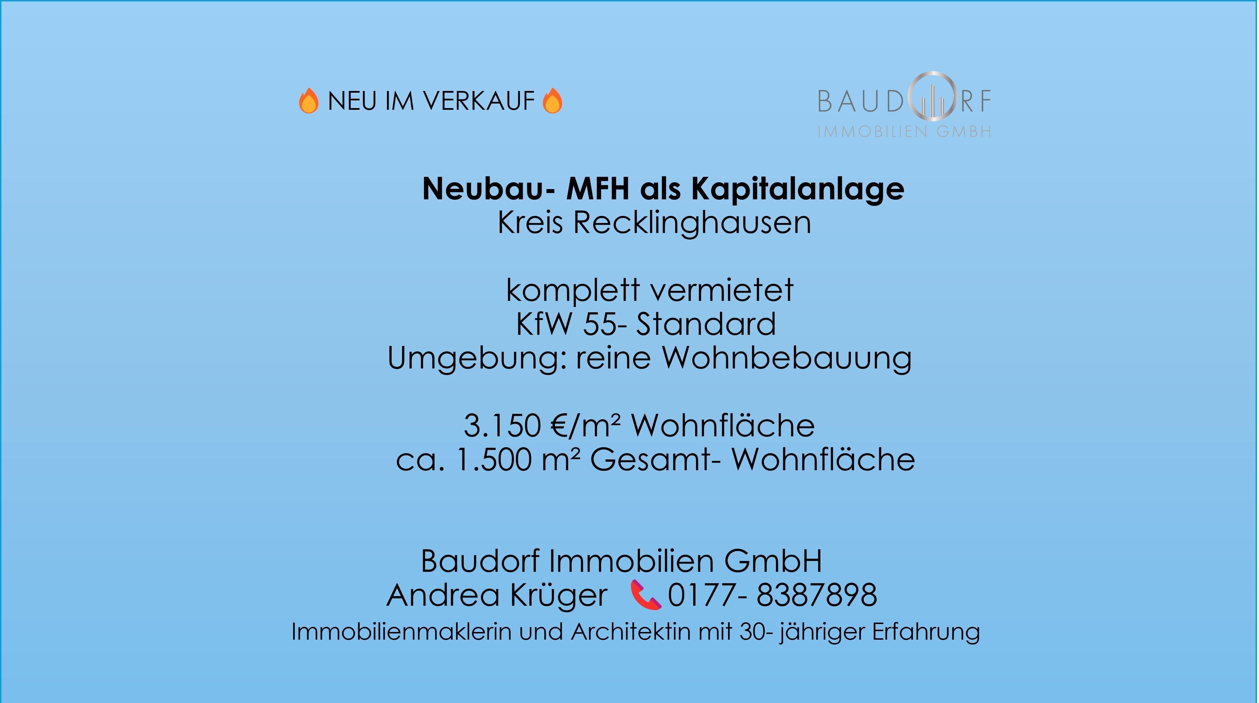 Mehrfamilienhaus zum Kauf als Kapitalanlage geeignet 1.500 m²<br/>Wohnfläche Datteln Datteln 45711