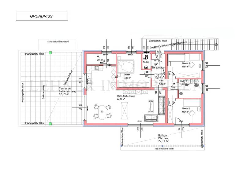 Penthouse zum Kauf 598.000 € 4 Zimmer 105 m² Feldkirchen bei Graz 8073