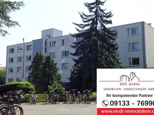 Wohnung zur Miete 400 € 1 Zimmer 24 m² 3. Geschoss frei ab sofort Bruck Erlangen 91058