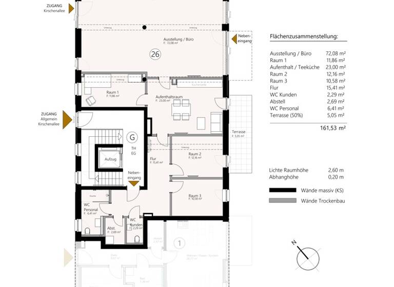 Bürofläche zum Kauf provisionsfrei 495.000 € 9 Zimmer 106,7 m² Bürofläche Waldstraße 29 Kellenhusen 23746